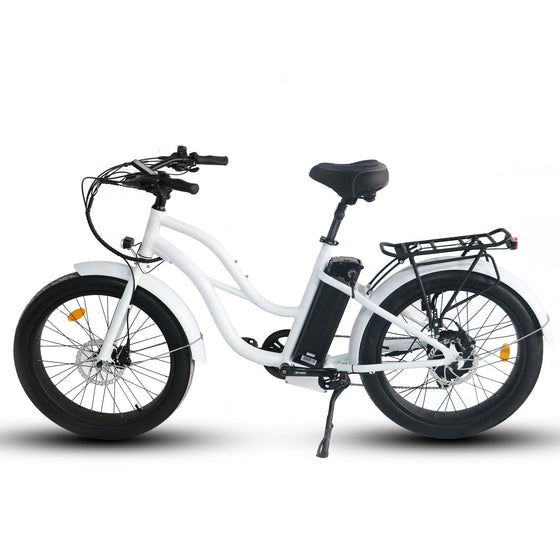 Island Breeze - Step Thru 24x3 - 52v Beach Cruiser Electric Bike