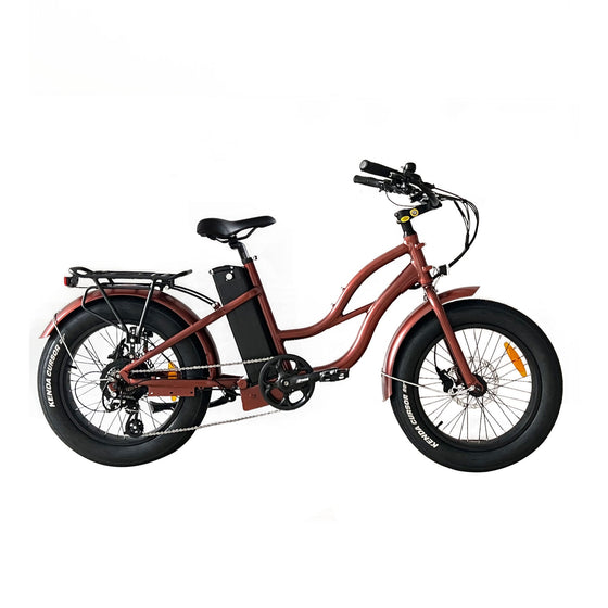 Island Breeze - Step Thru 24x3 - 52v Beach Cruiser Electric Bike