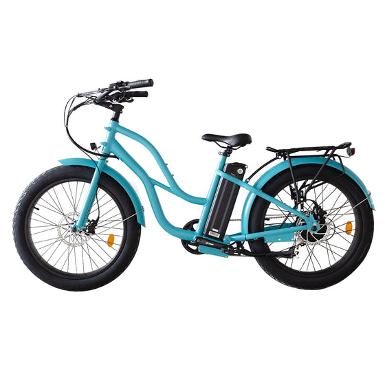 Island Breeze - Step Thru 24x3 - 52v Beach Cruiser Electric Bike