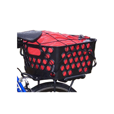 Dairyman Basket w/ bungee net (Needs Front or Rear Rack)